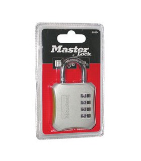 Cadenas à 4 chiffres - acier - 50 mm - MASTER LOCK