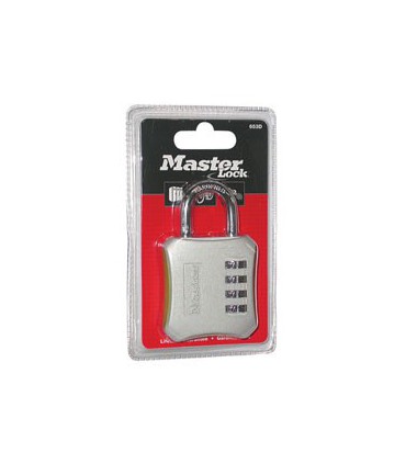 Cadenas à 4 chiffres - acier - 50 mm - MASTER LOCK