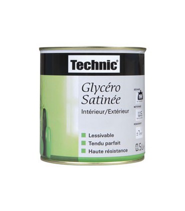 TECHNIC LAQ.GLY.BRIL.0.5L VERT JARDIN - TECHNIC