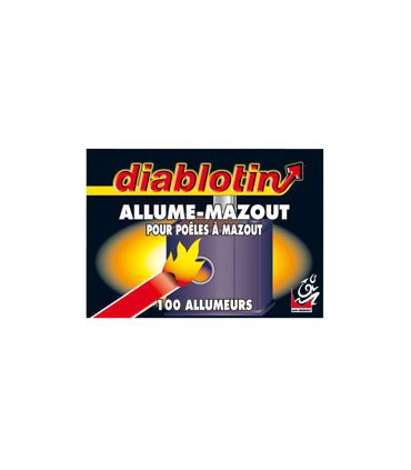 DIABLOTIN ALLUME MAZOUT BTE 100 ALUM2