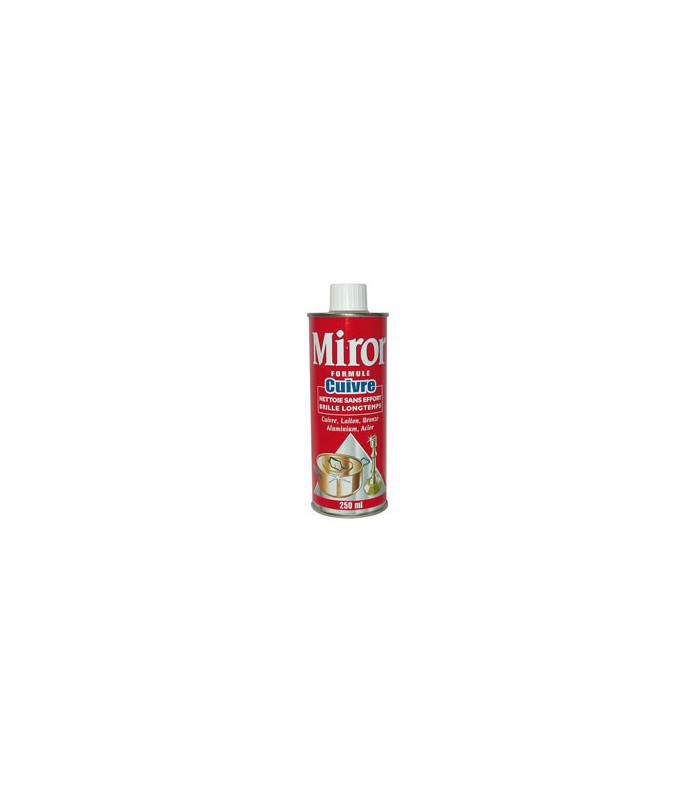 Nettoyant cuivre, laiton et bronze Avel - Flacon 250 ml - Miror