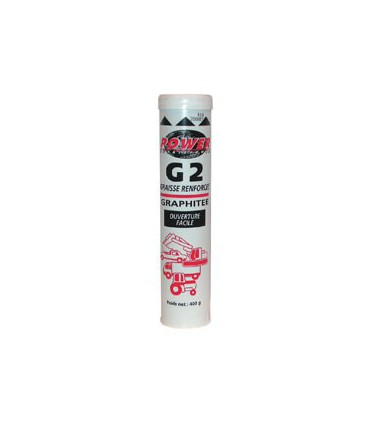 GRAISSE CARTOUCHE 410GR GRAPHITE  AGG2 - POWER