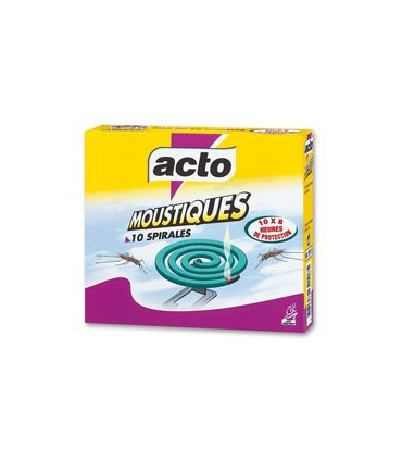 Spirale Anti-Moustique X 10 - Acto