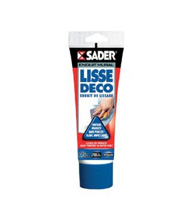 Enduit lisse déco pâte tube 330g - SADER