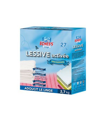 ECNESS LESSIVE ACT.SANS PHOSPHAT.2KG - ECNESS