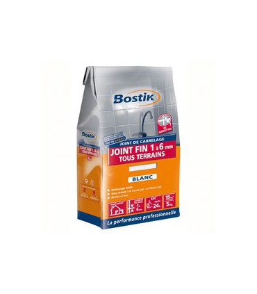 Spécial joint blanc 5kg bostik 121641
