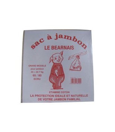 SAC A JAMBON  65X85 - LE BEARNAIS