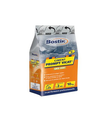 Ciment "Prompt Vicat" 10 Kg - Bostik