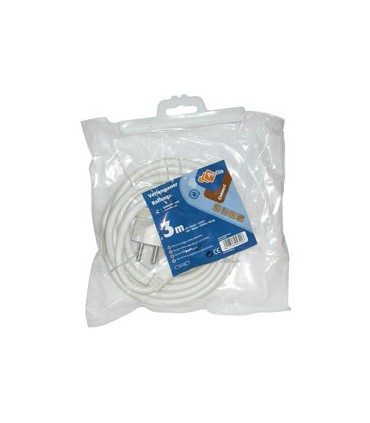 RALLONGE ELECTRIQUE 3 METRES BLANC 3G1.5