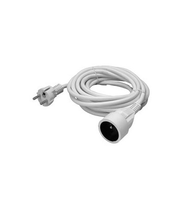 RALLONGE ELECTRIQUE 5 METRES BLANC