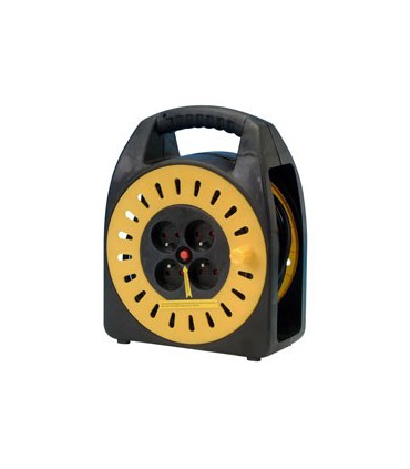 Enrouleur 15 m avec 4 Prises - Profile 