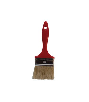 Pinceau plat toute peinture largeur 80mm