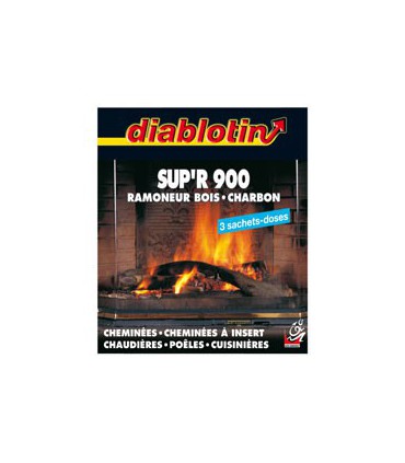 Diablotin SUP'R900 ramoneur Bois et Charbon - Diablotin