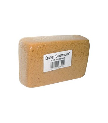 Éponge gros travaux polyester