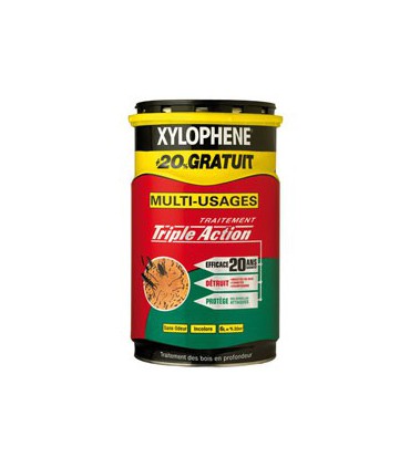 Xylophène bois multiusages 5l+1l gratuit