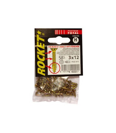 VIS A BOIS ROCKET TF 3X12 X58 CP:2