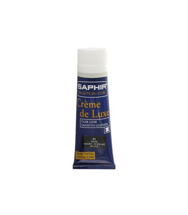 CREME DE LUXE SAPHIR TUBE AP.NOIR - SAPHIR