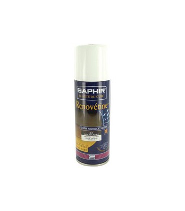 Renovétine Aérosol Daim Nubuck Textile - 8 Teintes au Choix - Saphir