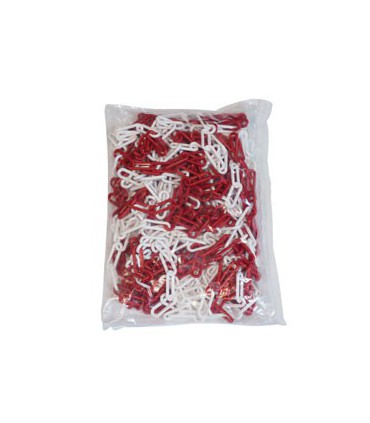 CHAINE PLAST.8MM ROUG.BLANC 25M1185081 - NOVAP