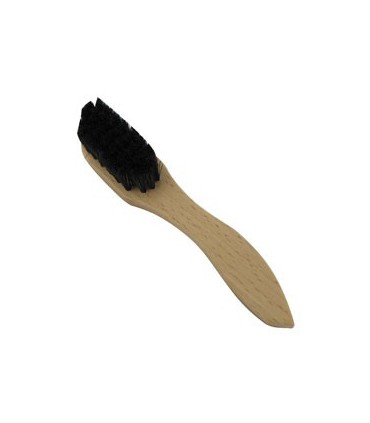 Brosse cirage poils noirs