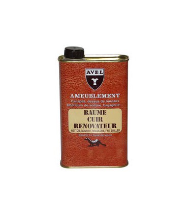 Baume Rénovateur Liquide Cuir Lisse 500 mL - Teintes au Choix  - Avel