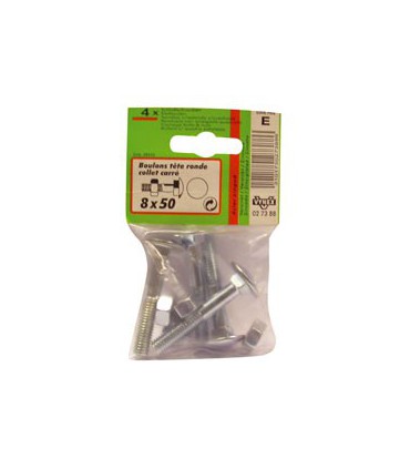 VYN27388 BOULONS T.R.COLL.CARRE   8X50