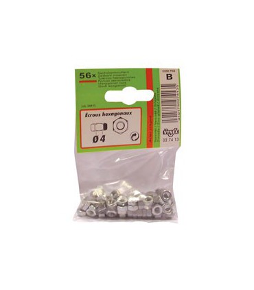 ECROUS HEXAGONAUX D4 027413