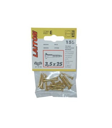 VIS A BOIS TFB LAITON 3.5X25