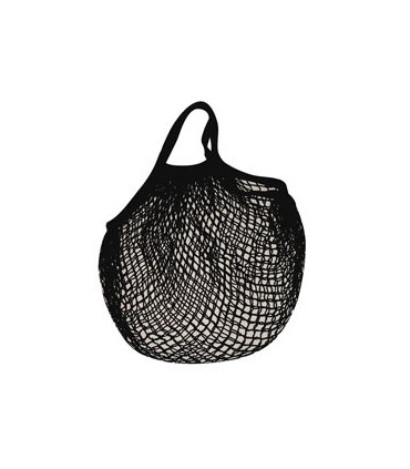 FILET COTON NOIR 40X40