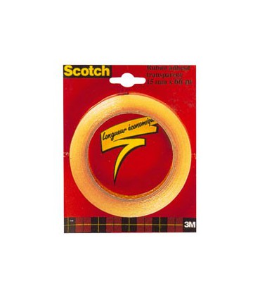 Scotch Transparent 66Mx15Mm 600Tsp - 3M
