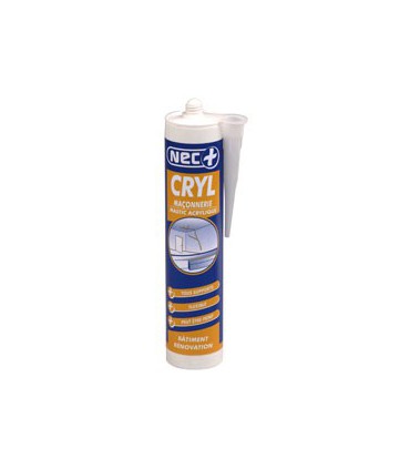 MASTIC ACRYLIQUE MACON NEC+ BLC 310 ML