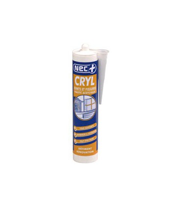 MASTIC ACRYLIQUE JOINT/FISS.NEC+ GRIS  3