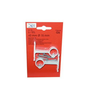 SUPPORT ALU BLC 40MM - D15