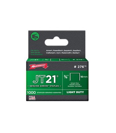 Agrafes JT21 10Mm X1000 276 - Arrow