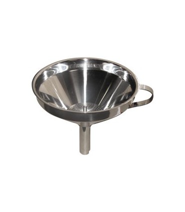 ENTONNOIR INOX D.12.5CM AVEC   FILTRE - GSD