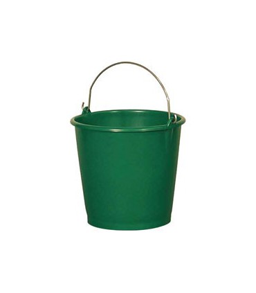 SEAU RURAL 10L GRADUE VERT        S10M - ALUMINIUM ET PLASTIQ