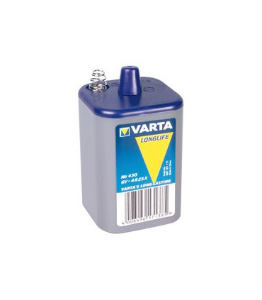 PILE SPEC.CARREE.6V 4R25 VARTA 430/111 - VARTA