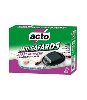 Appâts Anti Cafards X 2 - Acto