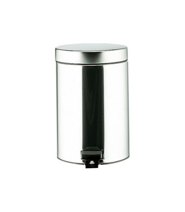 POUBELLE À PÉDALE, 3 LITRES, BRILLIANT STEEL - BRABANTIA