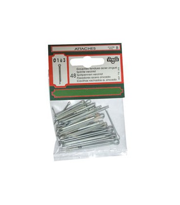 GOUPILLES FENDU.ASS.D.1 A 3MM    CP:2 - VYNEX