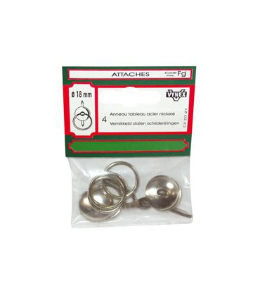 VYN33027 ANNEAUX TABLEAU ACIER NICK 18