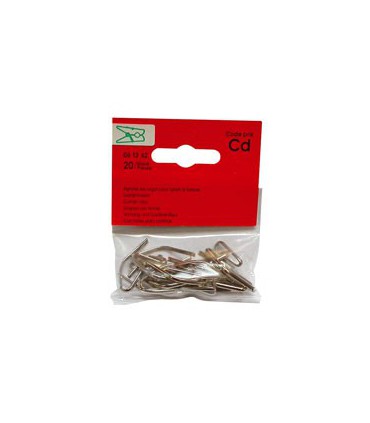 AGRAFES ESCARGOTS POUR RIDEAUX