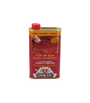 Cire liquide louis13 500ml acajou - Avel