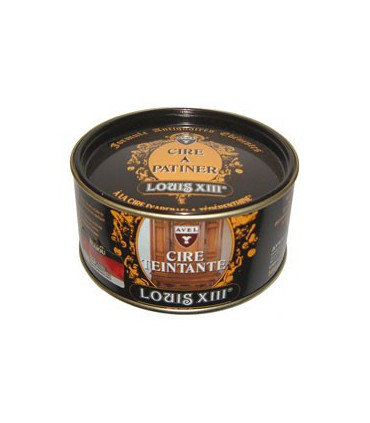 Cire pate teinte acajou louis XIII 500ml - Avel