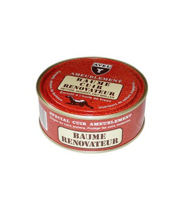 Baume Rénovateur en Pâte pour Cuir toute Teinte - Avel