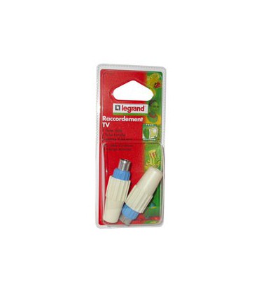 2 FICHES TV D9.5 1 MALE + 1 FEMELLE