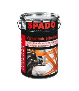 VERNIS NOIR EN 4 LITRES