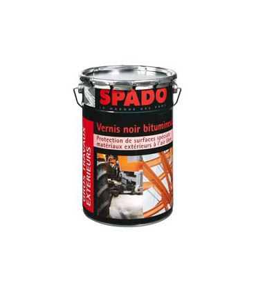 VERNIS NOIR EN 4 LITRES