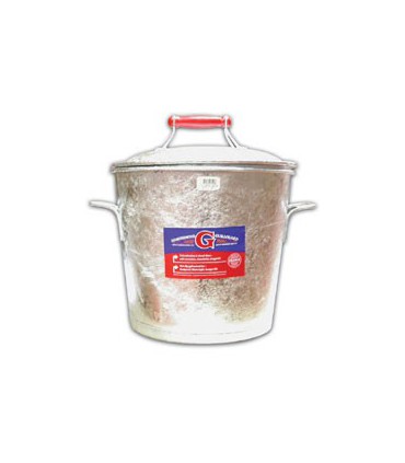 LESSIVEUSE GALVANISEE 28L  -- FRANCE