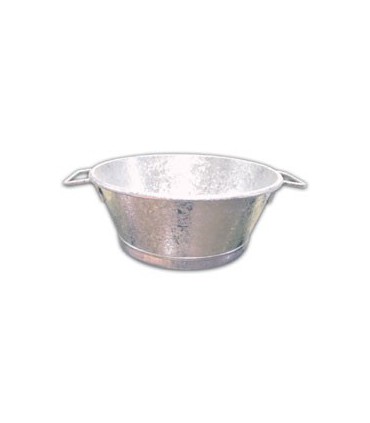 BASSINE AGRAFEE GALVANISE.34/9L  13101 - GUILLOUARD